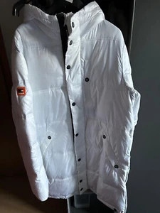 NEU!!! Daunenmantel/-jacke - Winterjacke weiß L- Xl - Bild 1 von 7