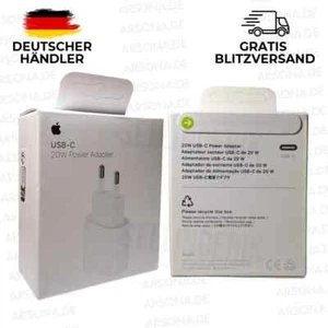 Original Apple 20W USB-C Power Adapter Ladegerät Netzteil iPhone 16 15 14 13 Pro - Bild 1 von 4