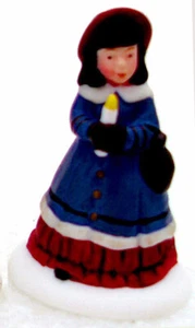Dept. 56 A Peaceful Glow on Christmas GIRL w. CANDLE Only Dickens 58300 - Picture 1 of 1