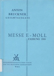 Messe E-Moll : Fassung von 1866 - Picture 1 of 1
