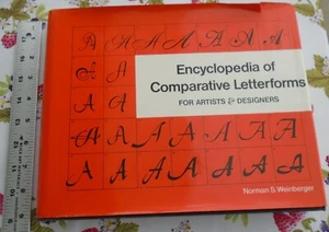 Encyclopedia of Comparative Letterforms For Artists & Designers 1985 Hardcover - Imagen 1 de 17