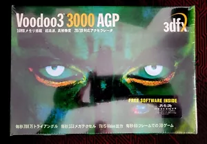3dfx Voodoo 3 3000 AGP Japanese Minibox New Old Stock - Picture 1 of 9