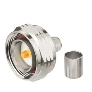 Wtyczka zaciskana 7/16 DIN ze złączem O-ring RF do kabla koncentrycznego LMR400 RG8 - Zdjęcie 1 z 5