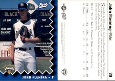 John Fleming 1997 Best Lethbridge Black Diamonds #20 Card *AutographDen*