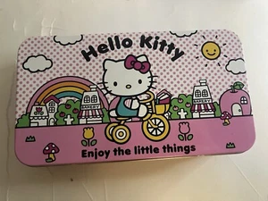 Caja de lápices de hojalata Sanrio Hello Kitty 2024 Enjoy The Little Things - NUEVA [e] - Imagen 1 de 6
