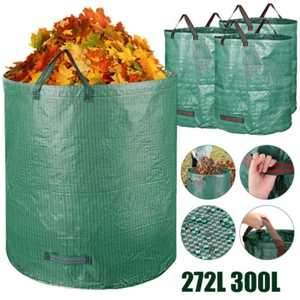 4x Gartensack Set 272/300 Liter Laubsack Rasensack Gartenabfallsack Gartentasche - Bild 1 von 16