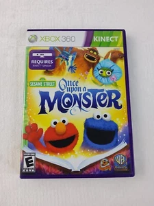 Sesamstraße Once Upon a Monster (Microsoft Xbox 360, 2011) Kinect Spiel GETESTET  - Bild 1 von 7