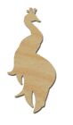 Peacock  Bird Shape Unfinished Wood Cut Outs Birds Variety of Sizes Style #1