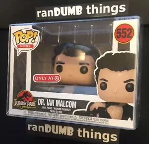 Funko Pop Dr. Ian Malcom Malcolm Jurassic Park bersaglio esclusivo + PROTETTORE fr NJ - Foto 1 di 6