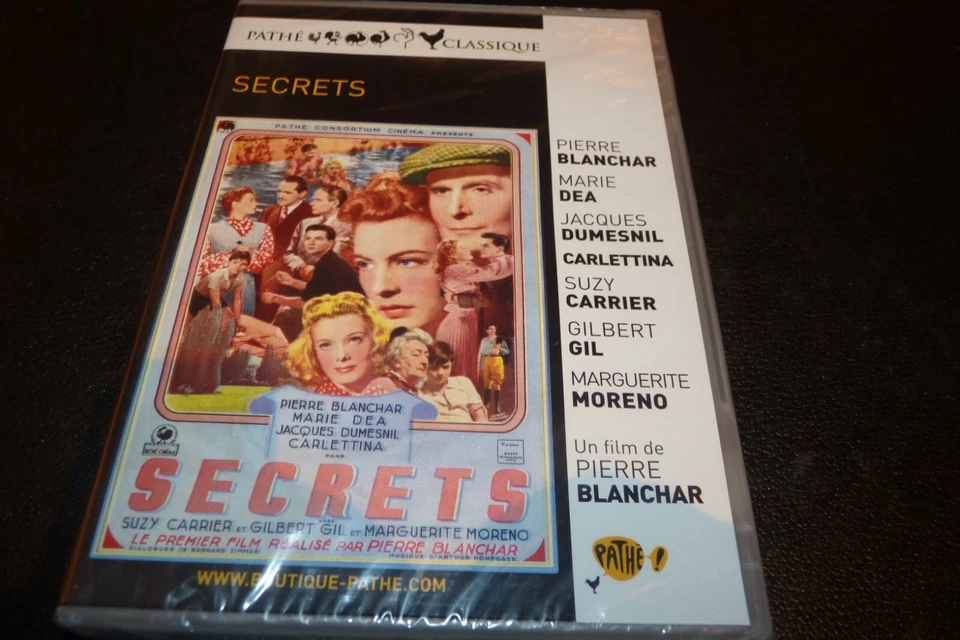 DVD NEUF "SECRETS" Pierre BLANCHAR, Marie DEA, Jacques DUMESNIL, Suzy CARRIER