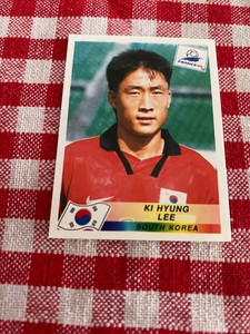 PANINI WORLD CUP FRANCE 1998 FIGURE NR 342 MINT KI HYUNG LEE