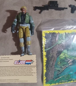 G.I. Joe Loose 100% Complete 2002 Sgt Stalker Version 2 With full File Card - Picture 1 of 10