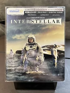 Interstellar | Steelbook | 4K UHD + Blu-ray | Wal-Mart US Exclusive | Sealed - Picture 1 of 6