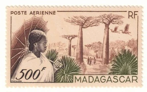 Estampilla de correo aéreo Madagascar Scott C56 1952 como nueva MNH - Imagen 1 de 1