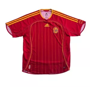 SPAIN 2006/08 Adidas Home Football Shirt 16 Boys Classic Soccer Jersey World Cup - Picture 1 of 9
