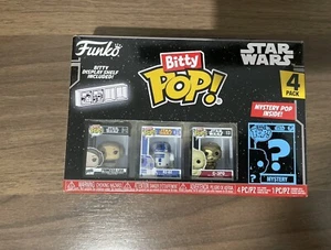 Funko Bitty Pop Star Wars Princess Leia 4 Pack Miniature Vinyl Figures - Picture 1 of 4