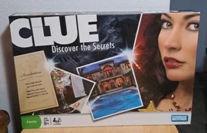 OPEN BOX 2008 Parker Bros Clue Discover the Secrets Board Game - Picture 1 of 8