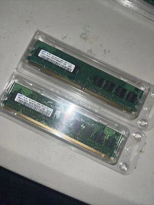 Samsung 1GB DIMM 667 MHz DDR2 SDRAM Memory (M378T2863DZS-CE6) - Image 1 of 2
