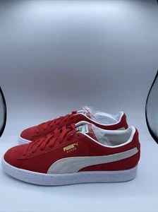 Puma Suede Classic 21 Low Top Herren Freizeitschuh rot weiß 374915-02 NEU Gr. 10 - Bild 1 von 5