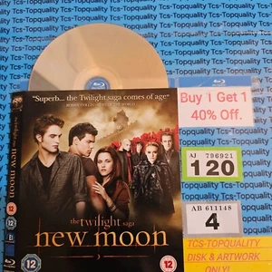 Twilight new moon Blu-Ray disc and artwork only. Save £s. - Picture 1 of 1