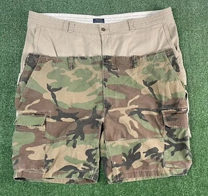 Polo Ralph Lauren Cargo Shorts Adult Big Tall Size 50B 52B Camo Khaki Mens 2 Lot - Imagen 1 de 17