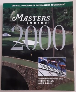 Augusta National Golf Tournament Masters Journal 2000 And 2001 (Olazabal, Singh) - Picture 1 of 6
