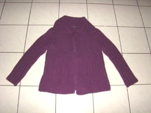 GERRY WEBER Strickjacke Cardigan XL 44 46 Damen Jacke Blazer Anorak lila 2xgetr - Bild 1 von 5