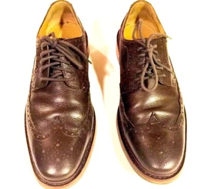 Cole Haan Williams Men’s Wingtip Chestnut Oxford Classy Lace Up Shoe Size 9.5 M - Picture 1 of 5