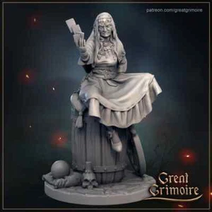 Madame Astra | Great Grimoire | Tabletop RPG | 28-32mm | DnD Model - Picture 1 of 1