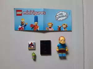 LEGO Simpsons Series 2 Comic Book Guy Minifigure Rare Complete - Picture 1 of 3