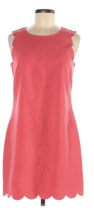 J Crew Factory Damenkleid überbacken rosa Etuikleid ärmellos Größe 6 quadratischer Ausschnitt - Bild 1 von 2