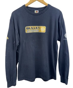 Vintage Bullet Stunts Harold & Kumar 420 Longsleeve Movie Promo Shirt Sz L RARE - Picture 1 of 8