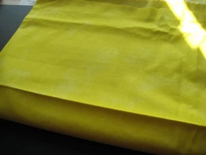 2 Stücke Baumwollstoff Dekostoff gelb Breite 150 cm Länge 250 cm + 500 cm - Bild 1 von 6