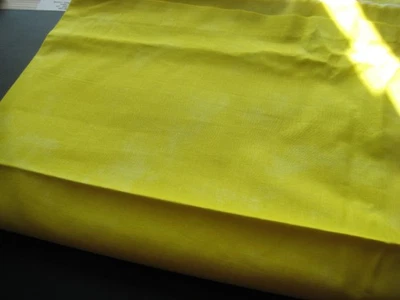 2 Stücke Baumwollstoff Dekostoff gelb Breite 150 cm Länge 250 cm + 500 cm - Bild 1 von 4