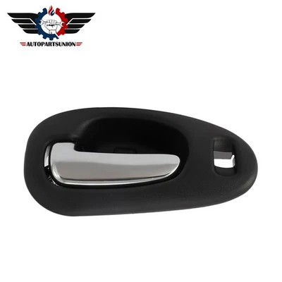 Door Handle Black & Chrome Inside Interior Front Left fits Chrysler 300M LHS - Image 1 of 4