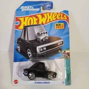 2023 Hot Wheels Fast & Furious '70 Dodge Charger Tooned no stripe.  - Bild 1 von 2