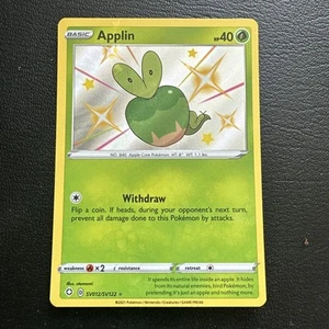 Pokémon Karte - Applin SV012/SV122 Shining Fates - Bild 1 von 10