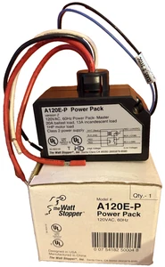 Wattstopper A120E-P 120VAC Power Pack Master 20A Vorschaltgerät allgemeiner Gebrauch, Klasse 2 - Bild 1 von 4
