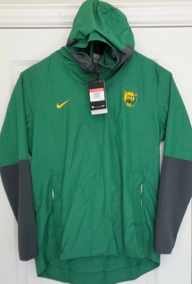 Nike On Field Apparel NCAA Baylor Bears Long Sleeve Pullover Jacket Men’s XL