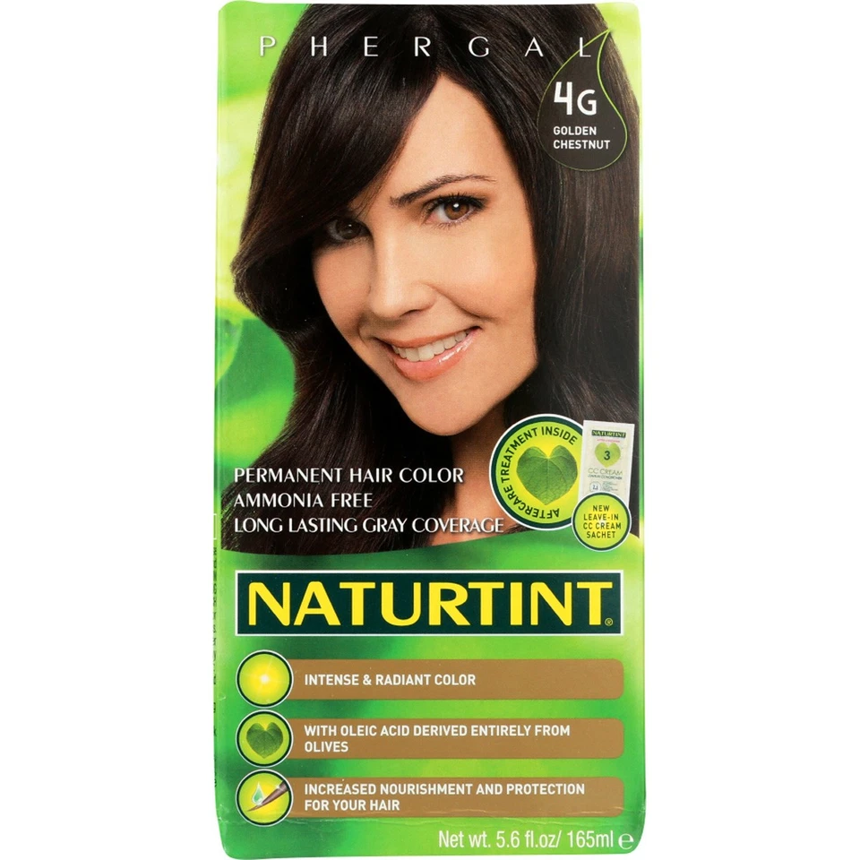 Color de cabello permanente Naturtint 4G castaño dorado 5,6 OZ Foto 1 de 1
