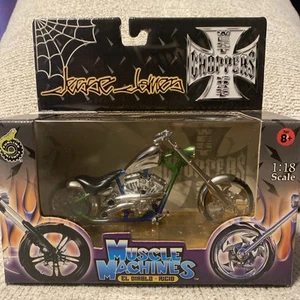 Jesse James West Coast Choppers 2003 1:18 die cast motorcycle - Picture 1 of 3