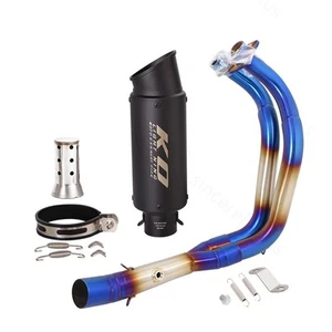 YZF R7 2021-2025 For Yamaha MT-07 Exhaust Header Pipe Whole System Muffler Tube - Picture 1 of 13