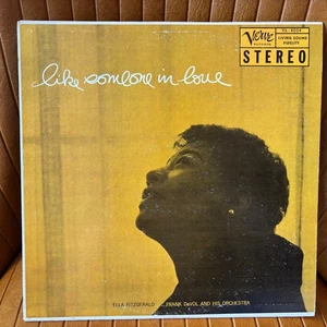 LIKE SOMEONE IN LOVE STEREO FIRST PRESS ELLA FITZGERALD VINYL LP RECORD ALBUM - Picture 1 of 6