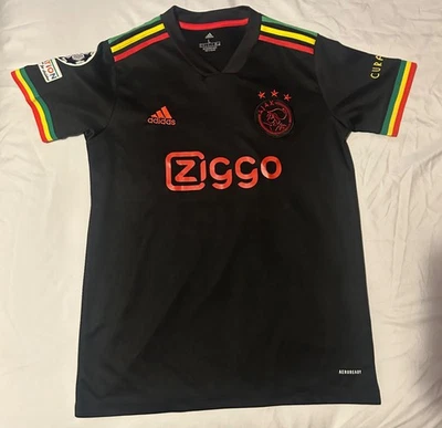 Camiseta Adidas Edson Álvarez Ajax Amsterdam 2021-22 L Bob Marley Foto 1 de 4