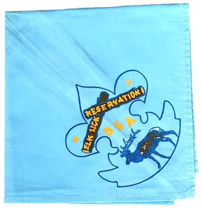 Pañuelo para el cuello Elk Lick Scout Reserve (PA) BSA azul - Imagen 1 de 1
