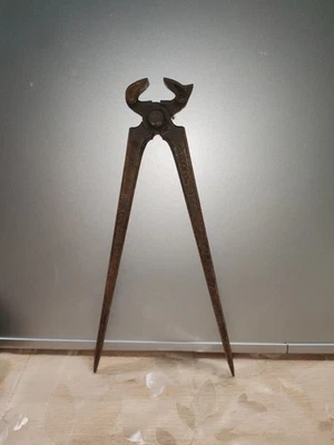  OUTIL ANCIEN  Pince Tenaille Tricoise Maréchal Ferrant Knipex 55-300  - Photo 1/4