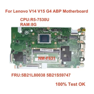 NM-F631 For Lenovo v14 V15 G4 ABP Laptop Motherboard R5 7530U RAM 8G 5B21L80038 - Picture 1 of 3