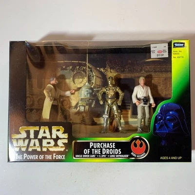 De colección 1997 Kenner Star Wars el Poder de la Fuerza COMPRA DE LOS DROIDES Foto 1 de 4