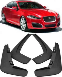 New Full Set Splash Guards Mud Flaps For 2010-2015 Jaguar XF R-Sport XFR XFR-S - Picture 1 of 6