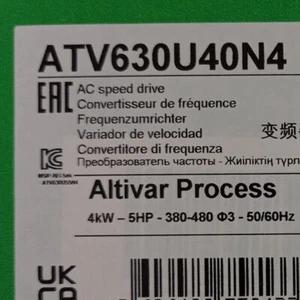NEW ORIGINAL PACKAGING INVERTER ATV630U40N4 - Picture 1 of 3